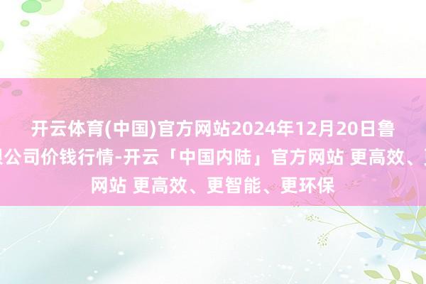 开云体育(中国)官方网站2024年12月20日鲁南蔬菜产业有限公司价钱行情-开云「中国内陆」官方网站 更高效、更智能、更环保